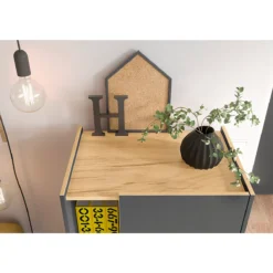 Aktenschrank Austin, 3 OH, B 620 X T 420 X H 1150 Mm, 2 Feste Böden, 3 Offene Fächer, Graphit/Eiche 11 Aktenschrank Austin, 3 OH, B 620 X T 420 X H 1150 Mm, 2 Feste Böden, 3 Offene Fächer, Graphit/Eiche -Berühmt Büromöbel Geschäft aktenschrank austin 3 oh b 620 x t 420 x h 1150 mm 2 feste boeden 3 offene faecher graphit eiche img SI 112909 E