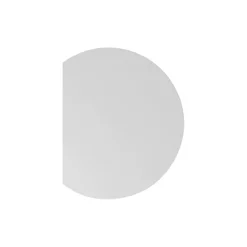 Ansatztisch TARA, Bogen, B 1000 X T 800 X H 720 Mm, Lichtgrau