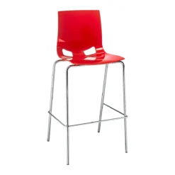 Barhocker "Fondo", Rot