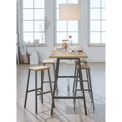 Barhocker Meeting Point, Industriedesign, Eiche-Echtholz Furnier, Rohstahlbeine, Sitzhöhe 770 Mm, 2 Stück 7 Barhocker Meeting Point, Industriedesign, Eiche-Echtholz Furnier, Rohstahlbeine, Sitzhöhe 770 Mm, 2 Stück -Berühmt Büromöbel Geschäft barhocker meeting point industriedesign eiche echtholz furnier rohstahlbeine sitzhoehe 770 mm 2 stueck img SI 140123 D