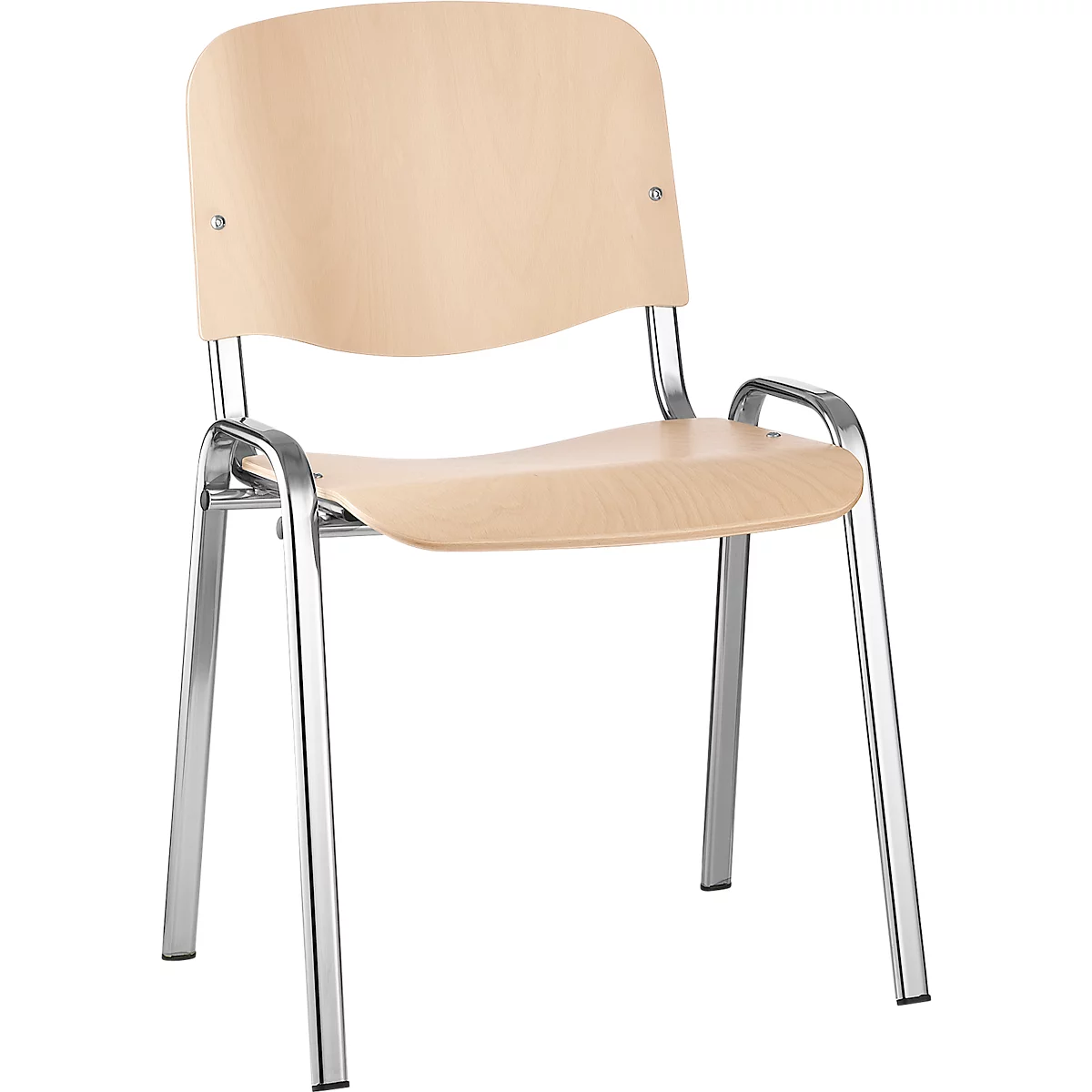 Besucherstuhl Konferenzstuhl Nowy Styl ISO WOOD, Ergonomisch, Komplett-Set Mit 8 Stück 2 Besucherstuhl Konferenzstuhl Nowy Styl ISO WOOD, Ergonomisch, Komplett-Set Mit 8 Stück – Bild 2