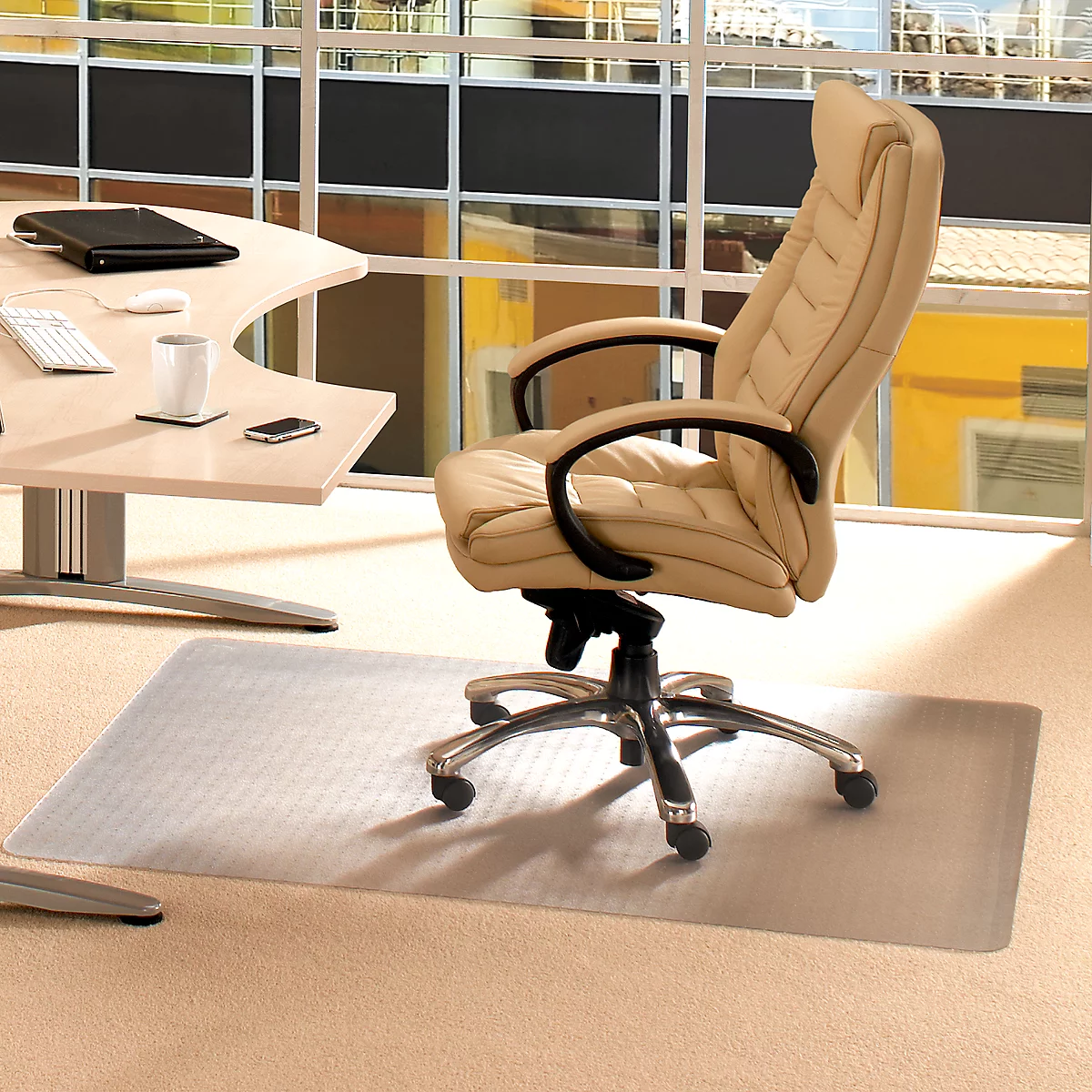 Bodenschutzmatte, 1200 X 750 Mm, Ankernoppen 2 Bodenschutzmatte, 1200 X 750 Mm, Ankernoppen – Bild 2