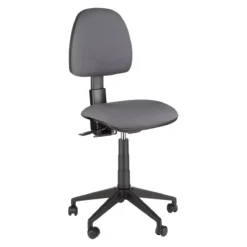 Bürostuhl Saloon, Ohne Armlehnen, Mit Kantenschutz, Höhenverstellbar, Anthrazit