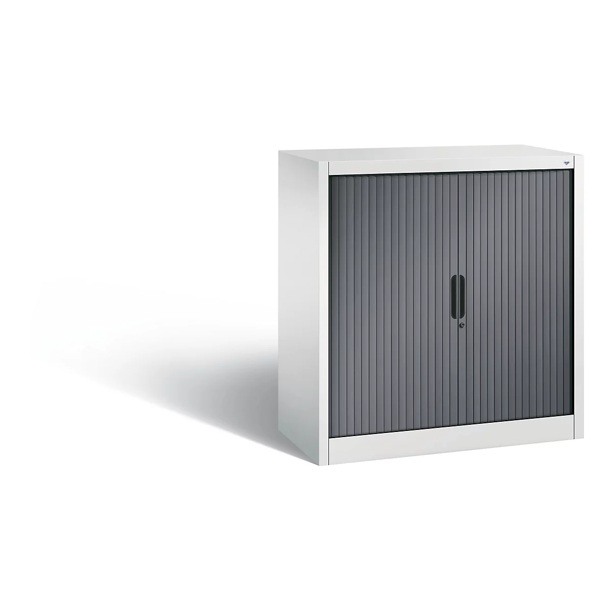 C+P Rollladenschrank Omnispace, H1030B1000T420 Mm, Lichtgrau/Schwarzgrau 2 C+P Rollladenschrank Omnispace, H1030B1000T420 Mm, Lichtgrau/Schwarzgrau – Bild 2