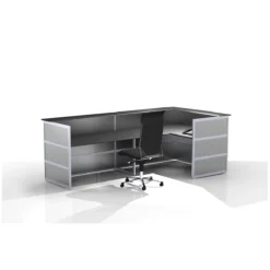 Ecktheke Tool, B 1500 X T 1500 X H 1100 Mm, Anthrazit/MDF Silber 5 Ecktheke Tool, B 1500 X T 1500 X H 1100 Mm, Anthrazit/MDF Silber -Berühmt Büromöbel Geschäft ecktheke tool b 1500 x t 1500 x h 1100 mm anthrazit mdf silber img WS 105957 B