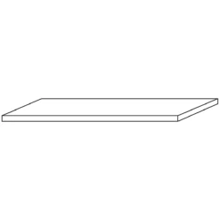 Fachboden Für 800er Breite, B 725 X T 350 Mm, Lichtgrau