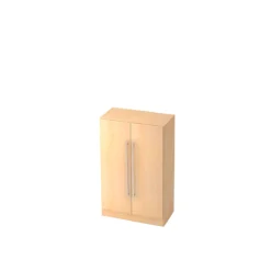 Flügeltürenschrank 3 OH, B 800 X T 420 X H 1270 Mm, Ahorn-Dekor