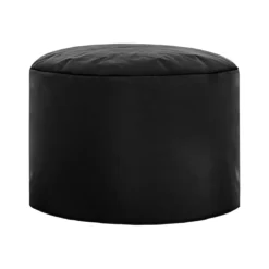 Hocker DotCom Scuba®, Für Sitzsack Swing, Abwaschbar, Innenseite PVC-beschichtet, Schwarz