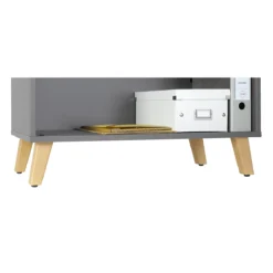 Holzfüße Für Schrank Start Off Wood Mit Bis Zu 4 Ordnerhöhen, Jeweils H 135 Mm, 4 Stück