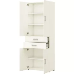 Home Office Schrank TEMPIO, Aus Holz, 4 Türen, 2 Schubkästen, 6 OH, B 800 X T 340 X H 2130 Mm, Weiß/weiß 5 Home Office Schrank TEMPIO, Aus Holz, 4 Türen, 2 Schubkästen, 6 OH, B 800 X T 340 X H 2130 Mm, Weiß/weiß -Berühmt Büromöbel Geschäft home office schrank tempio aus holz 4 tueren 2 schubkaesten 6 oh b 800 x t 340 x h 2130 mm weiss weiss img SI 113737 B cut