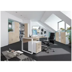 Home Office Schreibtisch TEMPIO, Rechteck, Kufen, B 1200 X T 800 X H 740 Mm, Weiß + Kabelführungsbügel 18 Home Office Schreibtisch TEMPIO, Rechteck, Kufen, B 1200 X T 800 X H 740 Mm, Weiß + Kabelführungsbügel -Berühmt Büromöbel Geschäft home office schreibtisch tempio rechteck kufen b 1200 x t 800 x h 740 mm weiss kabelfuehrungsbuegel img WS 113656 C