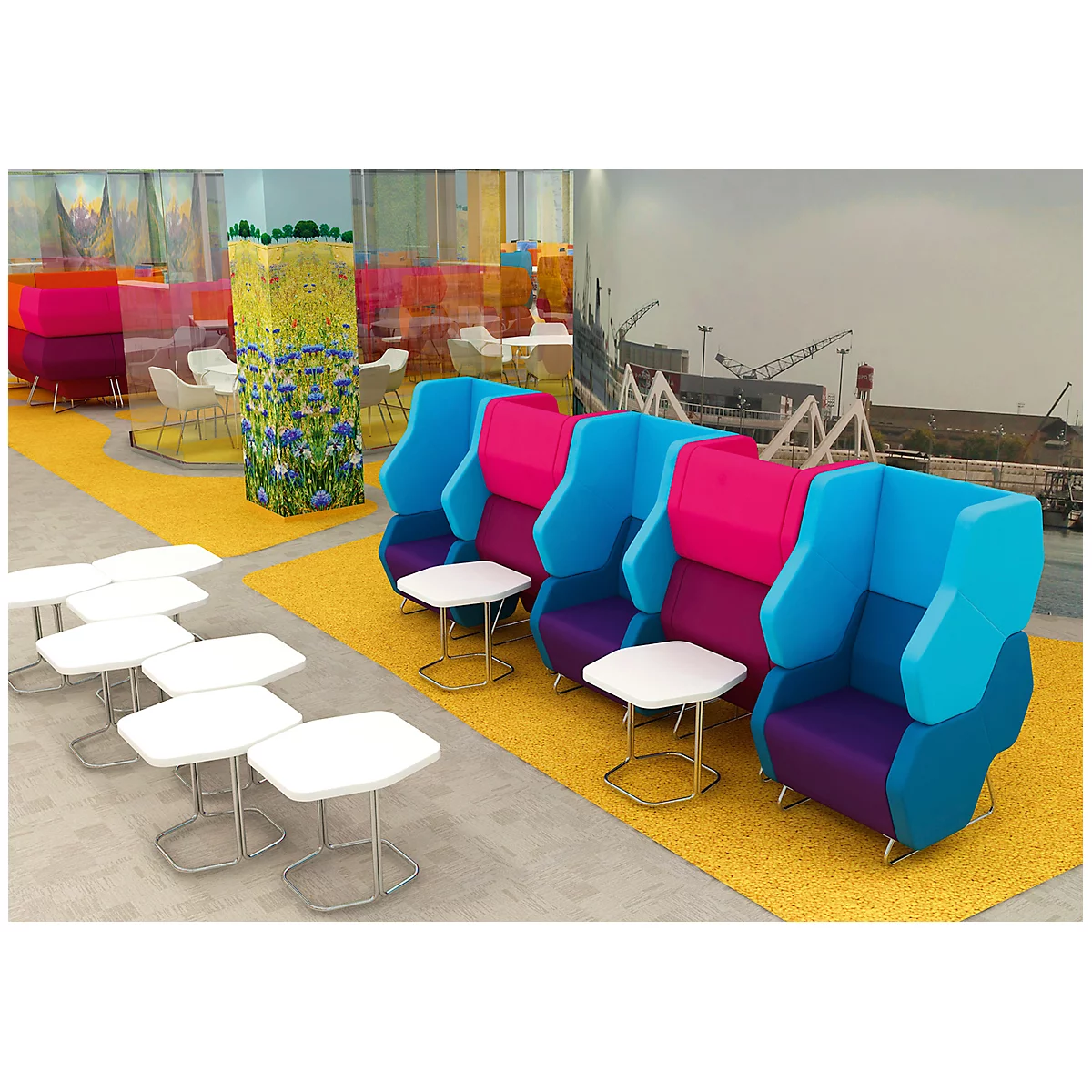 Lounge FORUM Ein-Sitzer Mit Niedriger Rückenlehne Und Armlehnen 10 Lounge FORUM Ein-Sitzer Mit Niedriger Rückenlehne Und Armlehnen – Bild 10