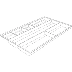 Materialschale, Für Sideboard Mit Schublade, 335 X 196 Mm