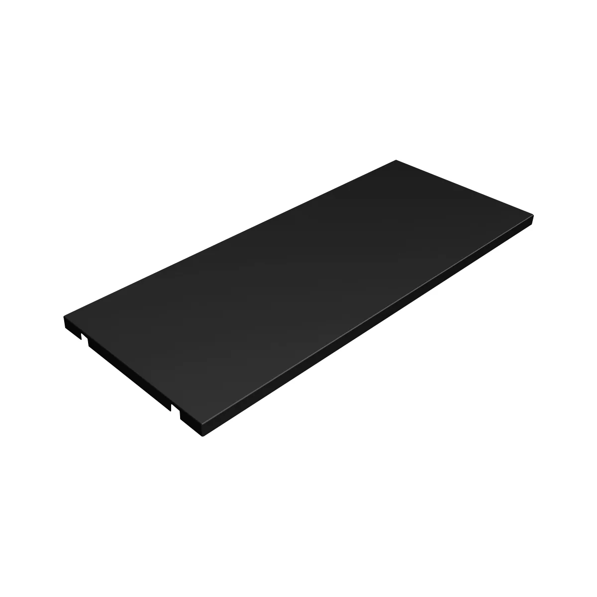 Metallfachböden, Schwarz, 2er-Pack 1 Metallfachböden, Schwarz, 2er-Pack