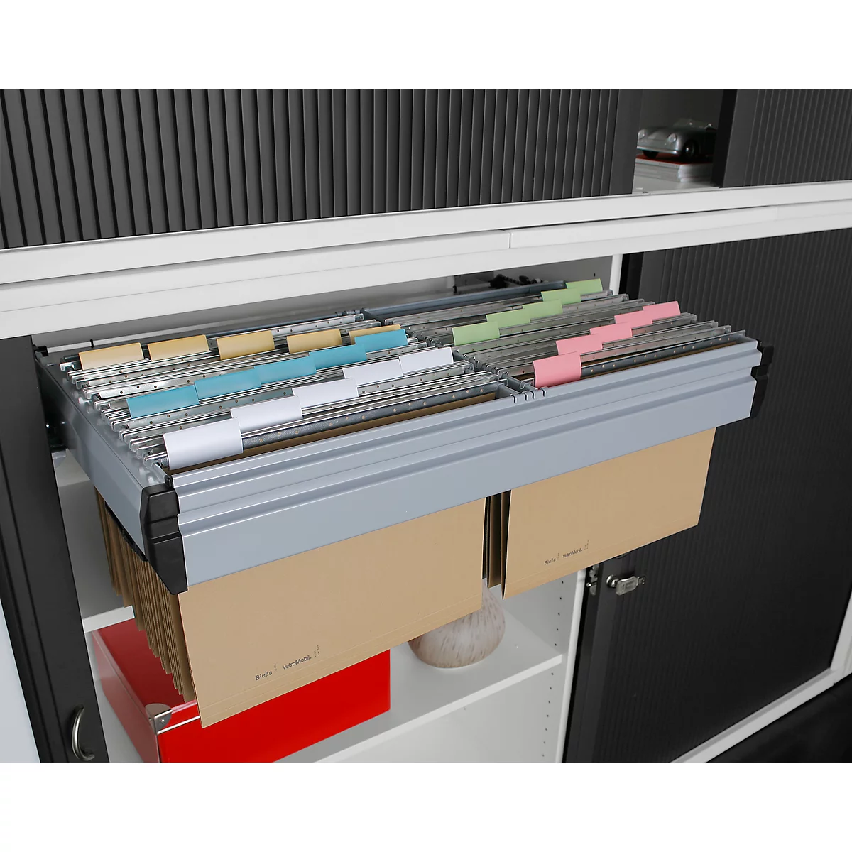 Pendelhefter-Schiene, Für Querrollladenschrank, Für 800 Mm Breite 2 Pendelhefter-Schiene, Für Querrollladenschrank, Für 800 Mm Breite – Bild 2