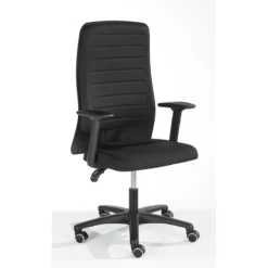 Prosedia Bürostuhl ECCON Plus-3, Permanentkontakt, Mit Armlehnen, Formschaumrücken Mit Lordosenstütze, Flachsitz