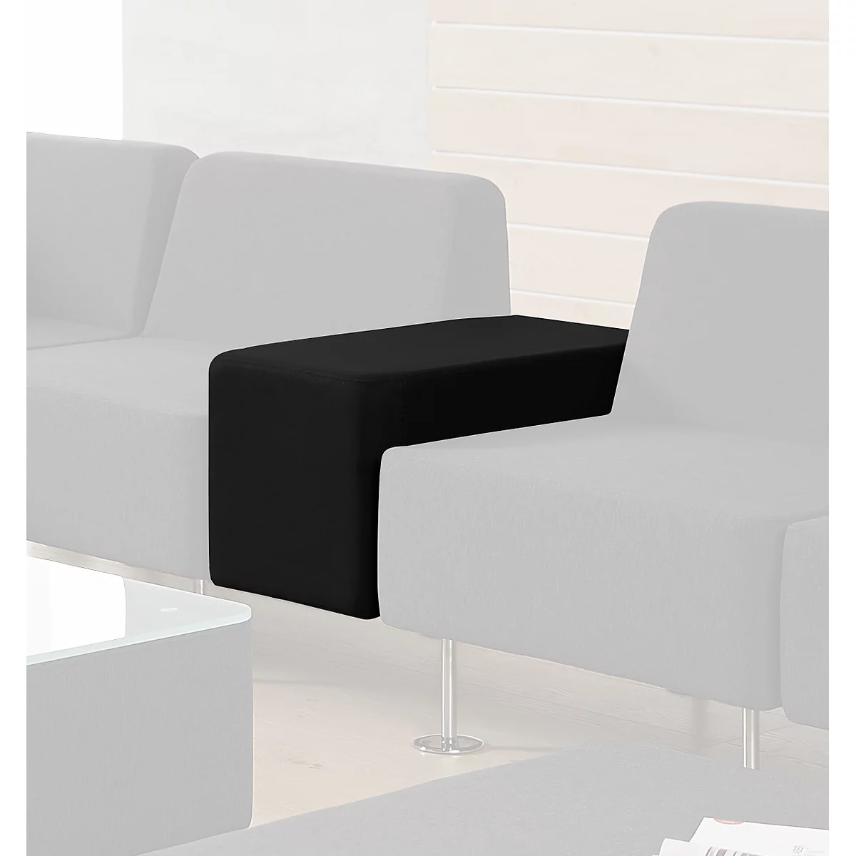 Rechteck Wall In, Schwarz 1 Rechteck Wall In, Schwarz