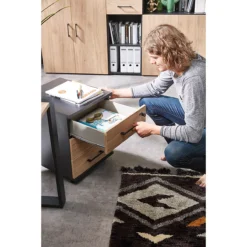 Rollcontainer 333 TEMPIO, Aus Holz, 3 Schubkästen (1 Mit Schloss), B 430 X T 500 X H 550 Mm, Weiß/weiß 7 Rollcontainer 333 TEMPIO, Aus Holz, 3 Schubkästen (1 Mit Schloss), B 430 X T 500 X H 550 Mm, Weiß/weiß -Berühmt Büromöbel Geschäft rollcontainer 333 tempio aus holz 3 schubkaesten 1 mit schloss b 430 x t 500 x h 550 mm weiss weiss img WS 113674 E