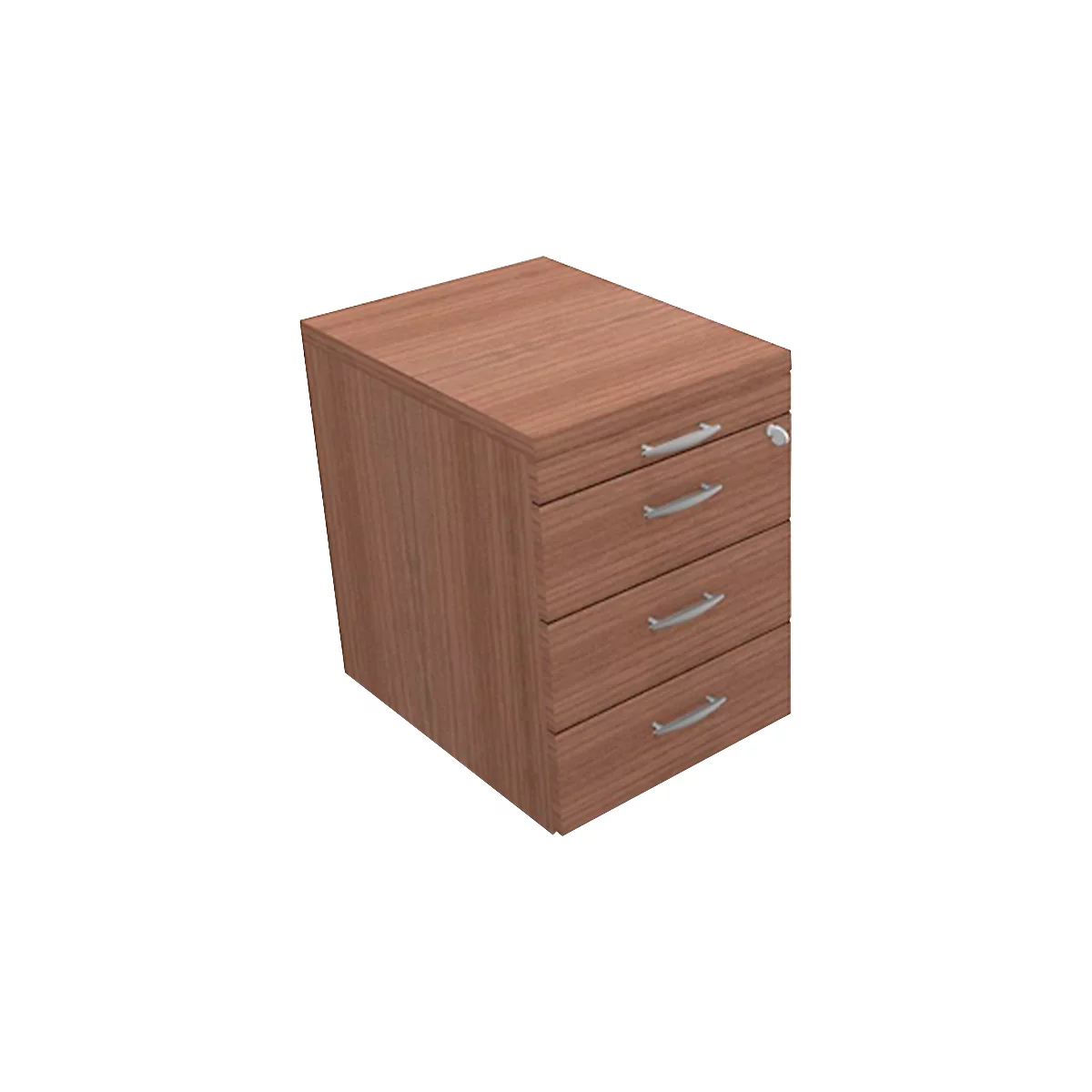 Rollcontainer ARLON OFFICE, B 420 X T 560 X H 585 Mm, Nuss Canaletto-Dekor 1 Rollcontainer ARLON OFFICE, B 420 X T 560 X H 585 Mm, Nuss Canaletto-Dekor