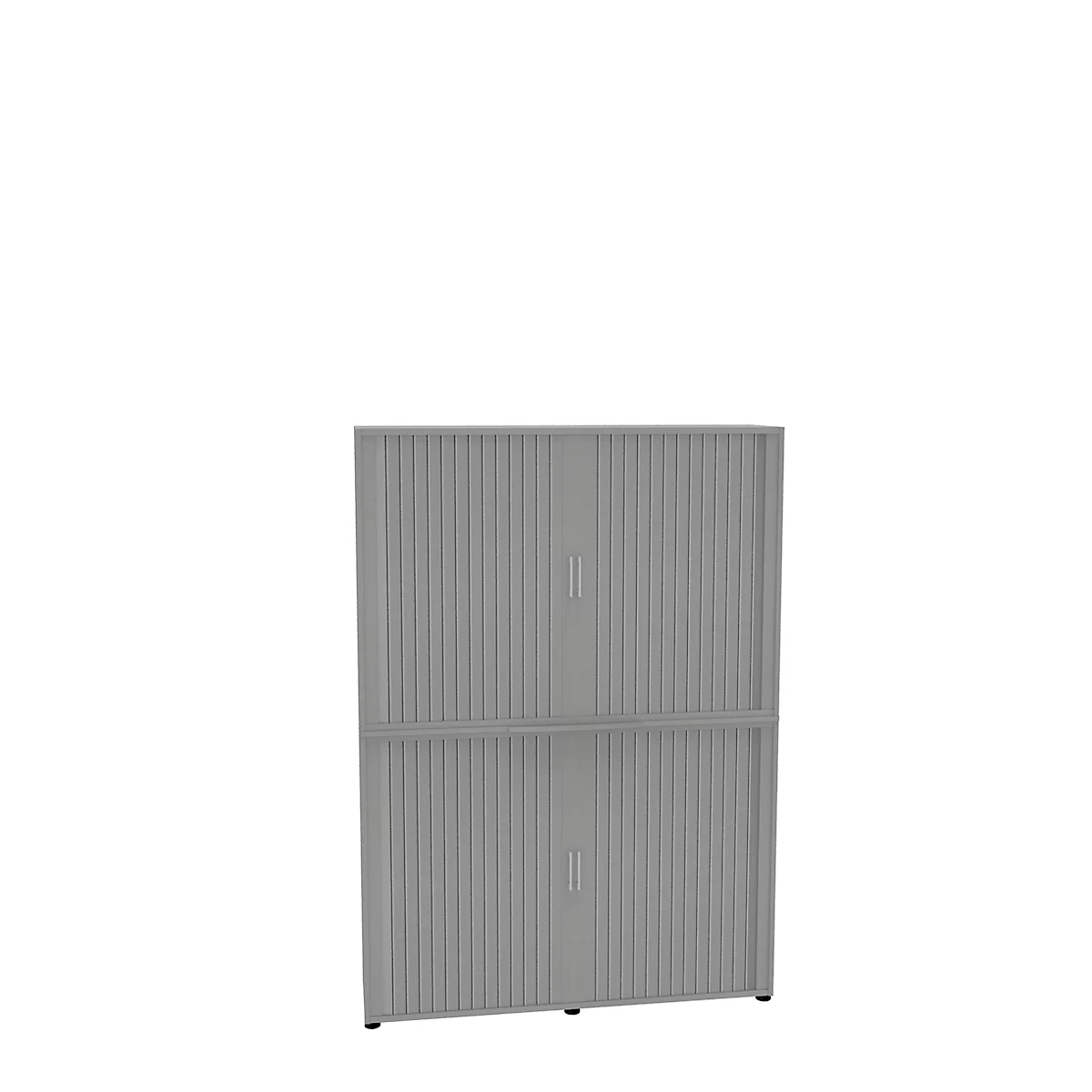 Rollladenschrank, 6 OH, 2teilig, Mit Mitteltrennwand, B 1600 Mm, Silber 1 Rollladenschrank, 6 OH, 2teilig, Mit Mitteltrennwand, B 1600 Mm, Silber