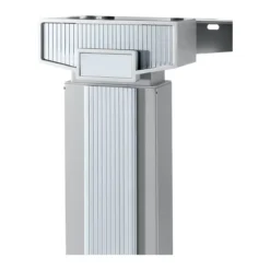 Schäfer Shop Genius Akzentleisten PLANOVA ERGOSTYLE, Einstufige Verstellung, Silber, 2 Stück