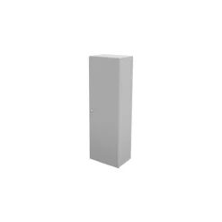 Schäfer Shop Genius Flügeltürenschrank TETRIS WALL, 5 Ordnerhöhen, Türanschlag Rechts, B 600 X T 440 X H 1880 Mm, Lichtgrau