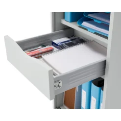 Schäfer Shop Genius Multimobil, B 450 X T 500 X H 1220 Mm, Kunststoffrollladen, Mit Rollen, Abschließbar, Lichtgrau 14 Schäfer Shop Genius Multimobil, B 450 X T 500 X H 1220 Mm, Kunststoffrollladen, Mit Rollen, Abschließbar, Lichtgrau -Berühmt Büromöbel Geschäft schaefer shop genius multimobil b 450 x t 500 x h 1220 mm kunststoffrollladen mit rollen abschliessbar lichtgrau img SI 114809 G