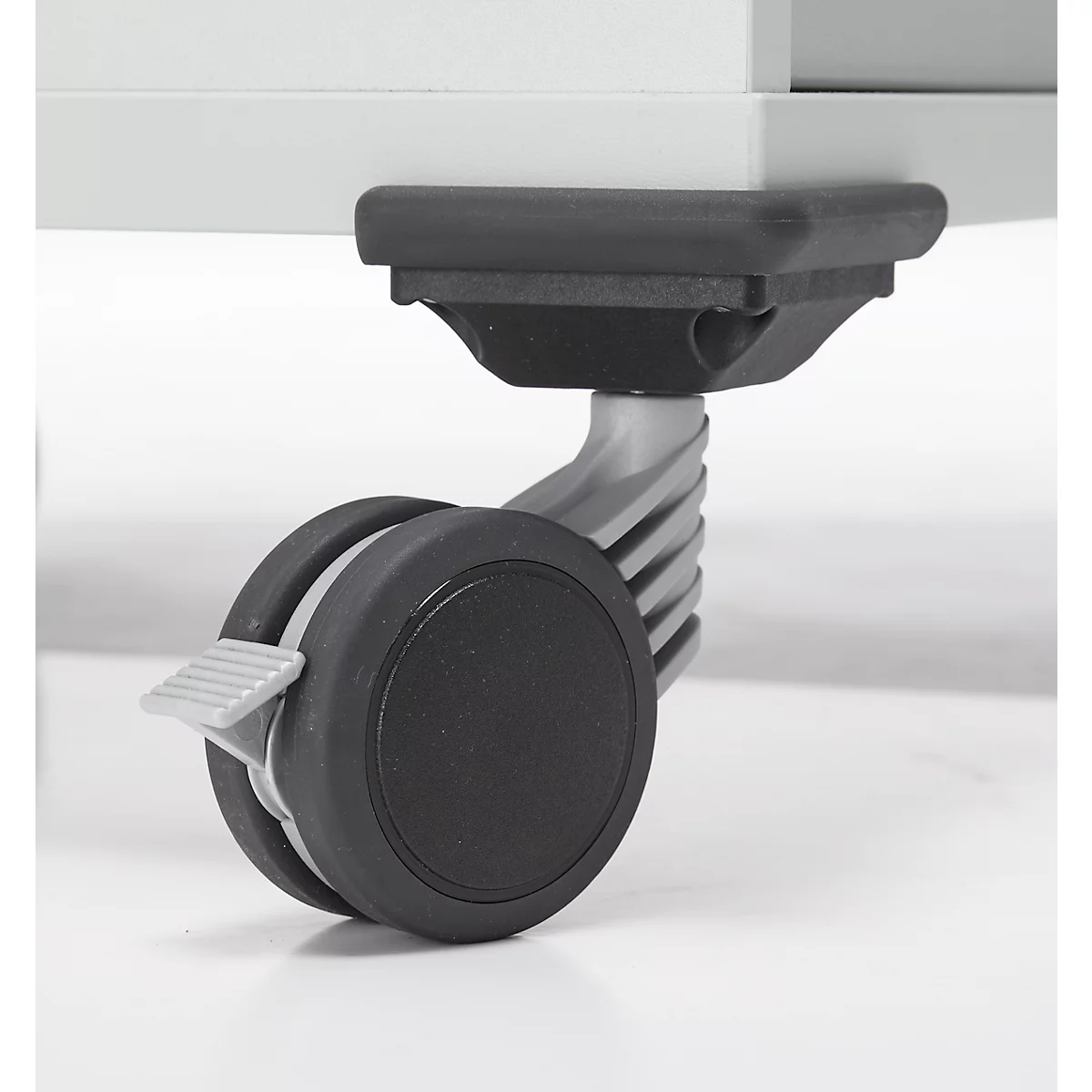 Schäfer Shop Genius Multimobil, B 450 X T 500 X H 1220 Mm, Kunststoffrollladen, Mit Rollen, Abschließbar, Lichtgrau 9 Schäfer Shop Genius Multimobil, B 450 X T 500 X H 1220 Mm, Kunststoffrollladen, Mit Rollen, Abschließbar, Lichtgrau – Bild 9