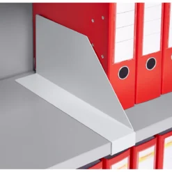 Schäfer Shop Genius Querteiler TETRIS SOLID, F. Fachböden Von Flügeltürschränken, Weißalu