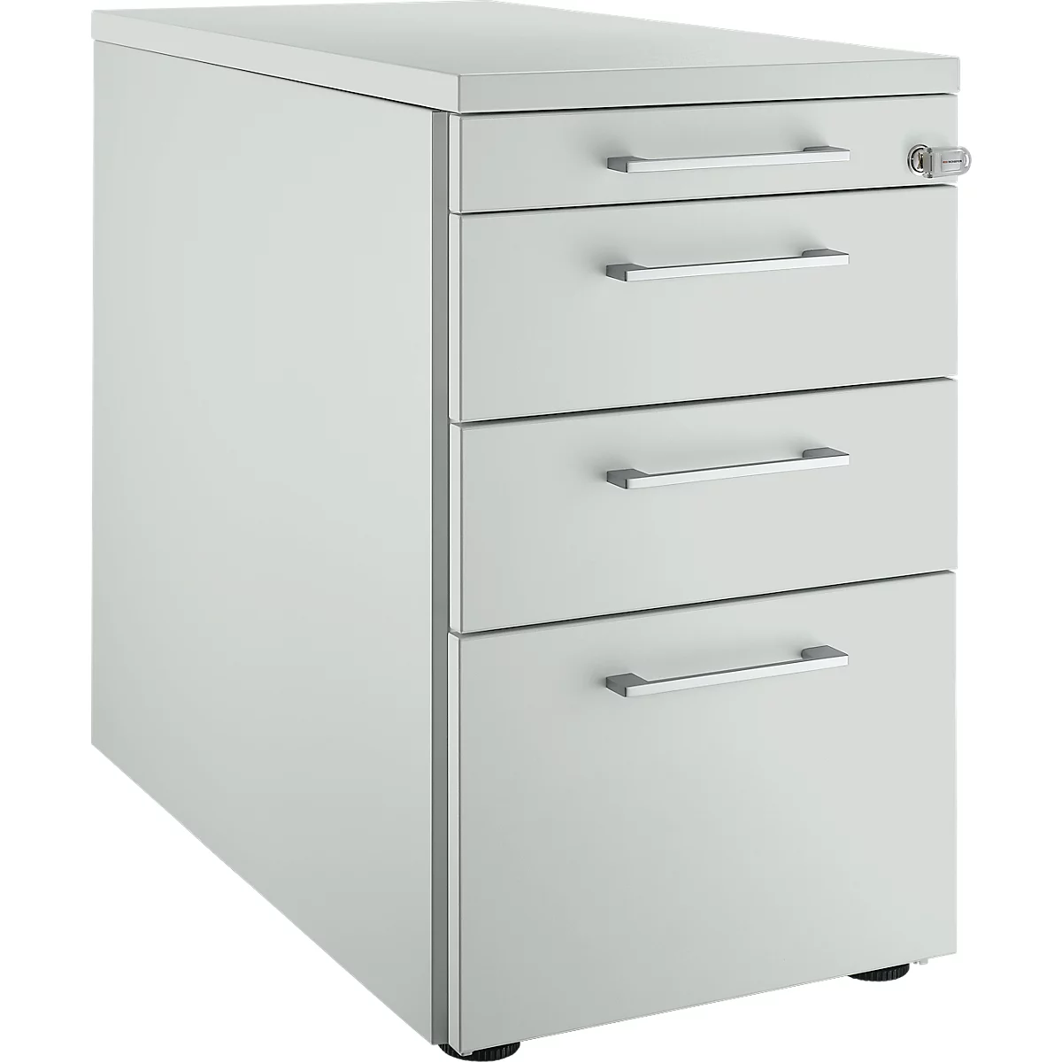 Schäfer Shop Genius Standcontainer 1336, Mit Griff Eckig, B 435 X H 717 Mm, Lichtgrau/lichtrau/lichtgrau 1 Schäfer Shop Genius Standcontainer 1336, Mit Griff Eckig, B 435 X H 717 Mm, Lichtgrau/lichtrau/lichtgrau