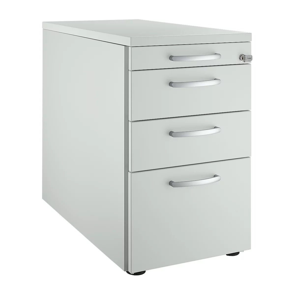 Schäfer Shop Genius Standcontainer 1336, Mit Griff Rund, B 435 X H 717 Mm, Lichtgrau/lichtgrau/lichtgrau 1 Schäfer Shop Genius Standcontainer 1336, Mit Griff Rund, B 435 X H 717 Mm, Lichtgrau/lichtgrau/lichtgrau