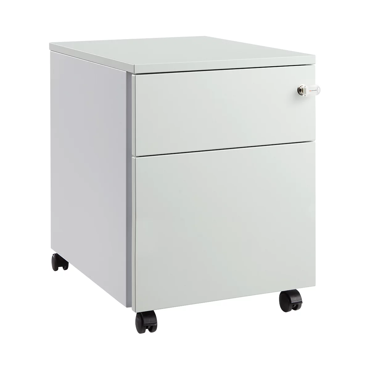 Schäfer Shop Pure Rollcontainer 36, Stahl/Holz, 1 Schub, Lichtgrau/weißaluminium 1 Schäfer Shop Pure Rollcontainer 36, Stahl/Holz, 1 Schub, Lichtgrau/weißaluminium