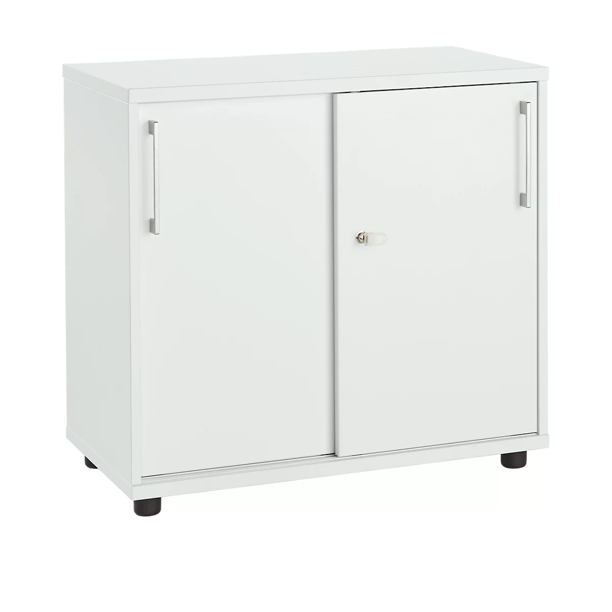 Schäfer Shop Select Anstellschiebetürenschrank, Aus Holz, 2 Fachböden, B 800 Mm X T 421 X H 750 Mm, Lichtgrau 1 Schäfer Shop Select Anstellschiebetürenschrank, Aus Holz, 2 Fachböden, B 800 Mm X T 421 X H 750 Mm, Lichtgrau