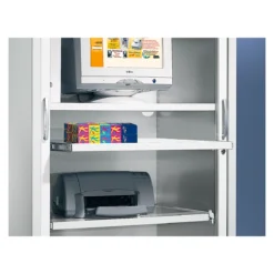 Schäfer Shop Select Ausziehbarer Fachboden, Lichtgrau, 1200 Mm Breit