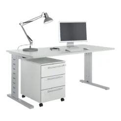 Schäfer Shop Select Büromöbelset 2-tlg. Moxxo IQ Schreibtisch B 1600 X T 800 Mm, C-Fuß