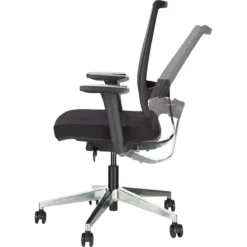 Schäfer Shop Select Bürostuhl NET MATIC, Mit Armlehnen, Auto-Synchronmechanik, Muldensitz, Netzrücken, Schwarz/alusilber -Berühmt Büromöbel Geschäft schaefer shop select buerostuhl net matic mit armlehnen auto synchronmechanik muldensitz netzruecken schwarz alusilber img SI 883137 J cut A6