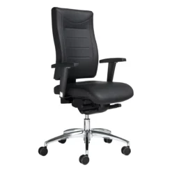 Schäfer Shop Select Bürostuhl SSI PROLINE P3 DELUXE, Synchronmechanik, Ohne Armlehnen, Komfortpolstersitz, Ohne Kopfstütze