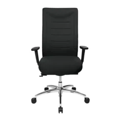 Schäfer Shop Select Bürostuhl SSI PROLINE XXL, Synchronmechanik, Mit Armlehnen, Bis 150 Kg, Schwarz