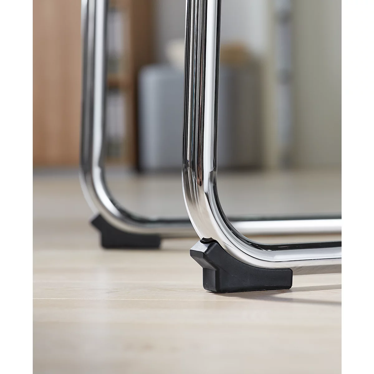 Schäfer Shop Select Freischwinger SSI Proline Visit S2, Ergonomisch, Armlehnen, Stapelbar Bis 4 Stück, B 480 X T 480 X H 480 Mm, Schwarz/schwarz 7 Schäfer Shop Select Freischwinger SSI Proline Visit S2, Ergonomisch, Armlehnen, Stapelbar Bis 4 Stück, B 480 X T 480 X H 480 Mm, Schwarz/schwarz – Bild 7