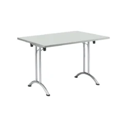 Schäfer Shop Select Klapptisch, 1200 X 700 Mm, Lichtgrau/aluweiß