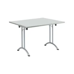 Schäfer Shop Select Klapptisch, 1200 X 800 Mm, Lichtgrau/aluweiß