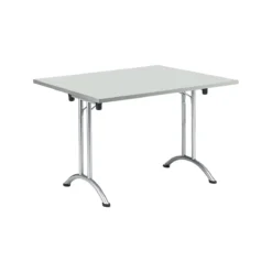 Schäfer Shop Select Klapptisch, 1200 X 800 Mm, Lichtgrau/chrom