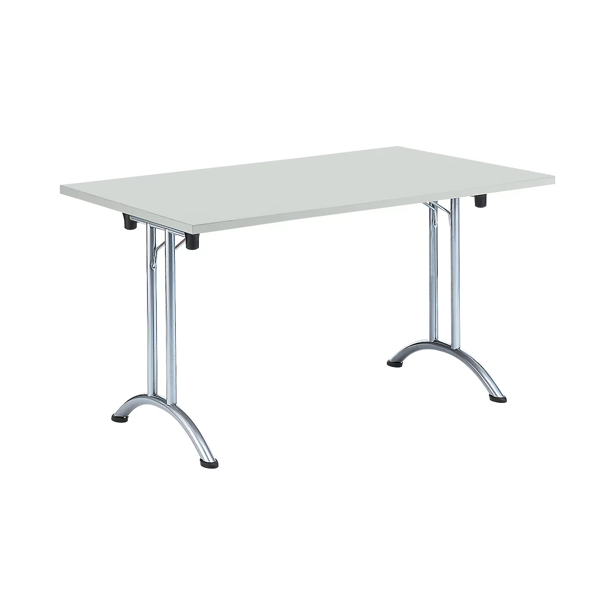 Schäfer Shop Select Klapptisch, 1400 X 700 Mm, Lichtgrau/chrom 1 Schäfer Shop Select Klapptisch, 1400 X 700 Mm, Lichtgrau/chrom