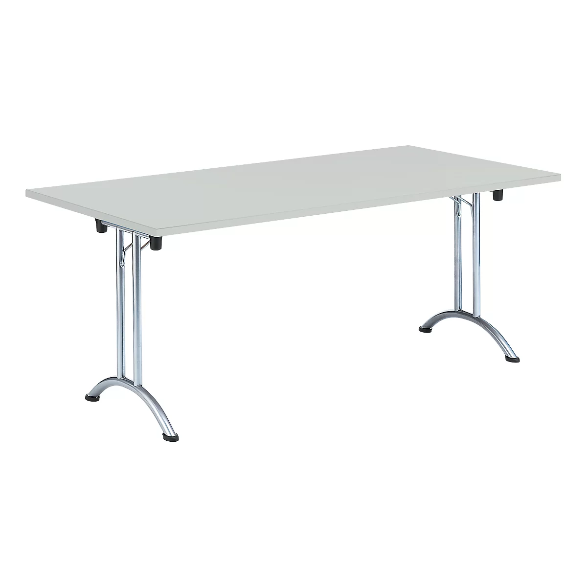 Schäfer Shop Select Klapptisch, 1800 X 800 Mm, Lichtgrau/chrom 1 Schäfer Shop Select Klapptisch, 1800 X 800 Mm, Lichtgrau/chrom