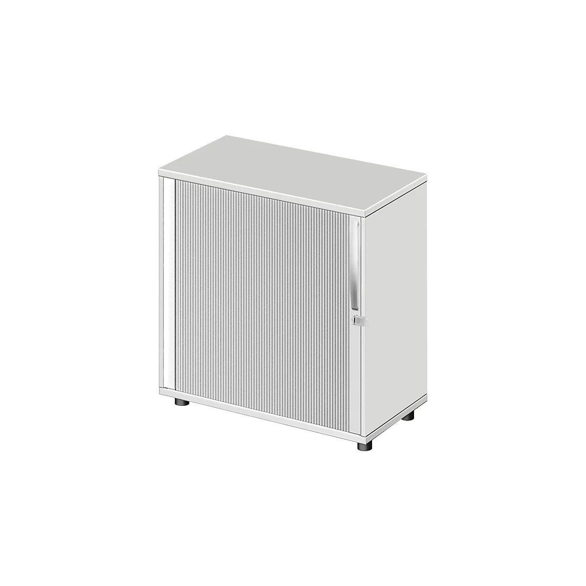 Schäfer Shop Select Querrollladenschrank LOGIN, 2 Ordnerhöhen, Abschließbar, B 800 X T 420 X H 788 Mm, Lichtgrau 1 Schäfer Shop Select Querrollladenschrank LOGIN, 2 Ordnerhöhen, Abschließbar, B 800 X T 420 X H 788 Mm, Lichtgrau