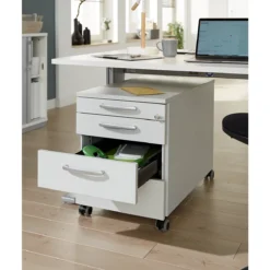 Schäfer Shop Select Rollcontainer 1233, 3 Schübe & 1 Utensilienauszug, Abschließbar, Rundgriffe, B 435 X T 765 X H 577 Mm, Lichtgrau/lichtgrau/lichtgrau -Berühmt Büromöbel Geschäft schaefer shop select rollcontainer 1233 3 schuebe 1 utensilienauszug abschliessbar rundgriffe b 435 x t 765 x h 577 mm lichtgrau lichtgrau lichtgrau img SI 231262 D