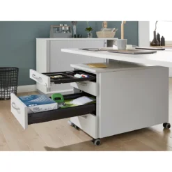 Schäfer Shop Select Rollcontainer 1233, 3 Schübe & 1 Utensilienauszug, Abschließbar, Rundgriffe, B 435 X T 765 X H 577 Mm, Lichtgrau/lichtgrau/lichtgrau -Berühmt Büromöbel Geschäft schaefer shop select rollcontainer 1233 3 schuebe 1 utensilienauszug abschliessbar rundgriffe b 435 x t 765 x h 577 mm lichtgrau lichtgrau lichtgrau img SI 231262 E