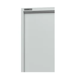 Schäfer Shop Select Schiebetürenschrank, Mit 5 Einlegeböden, B 1200 X T 400 X H 1950 Mm, Stahl, Lichtgrau