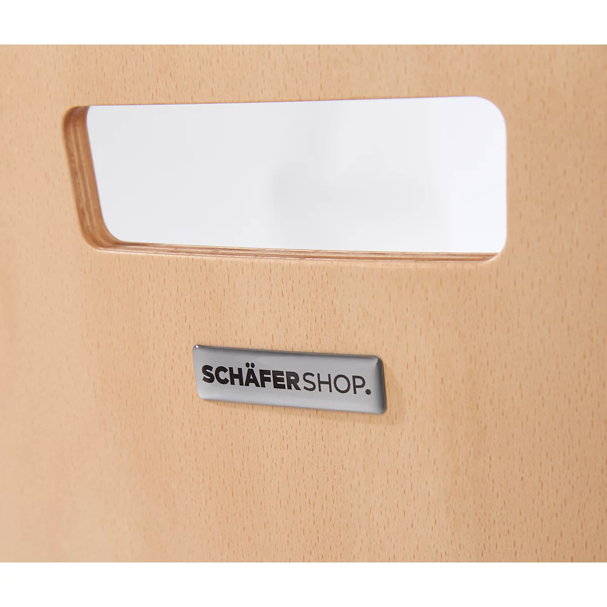 Schäfer Shop Select Stapelstuhl Natur, Stapelbar Bis 10 Stück, Desinfektionsmittelbeständig, Ohne Stoffpolster, B 430 X T 410 X H 450 Mm, Holz & Stahl 4 Schäfer Shop Select Stapelstuhl Natur, Stapelbar Bis 10 Stück, Desinfektionsmittelbeständig, Ohne Stoffpolster, B 430 X T 410 X H 450 Mm, Holz & Stahl – Bild 4