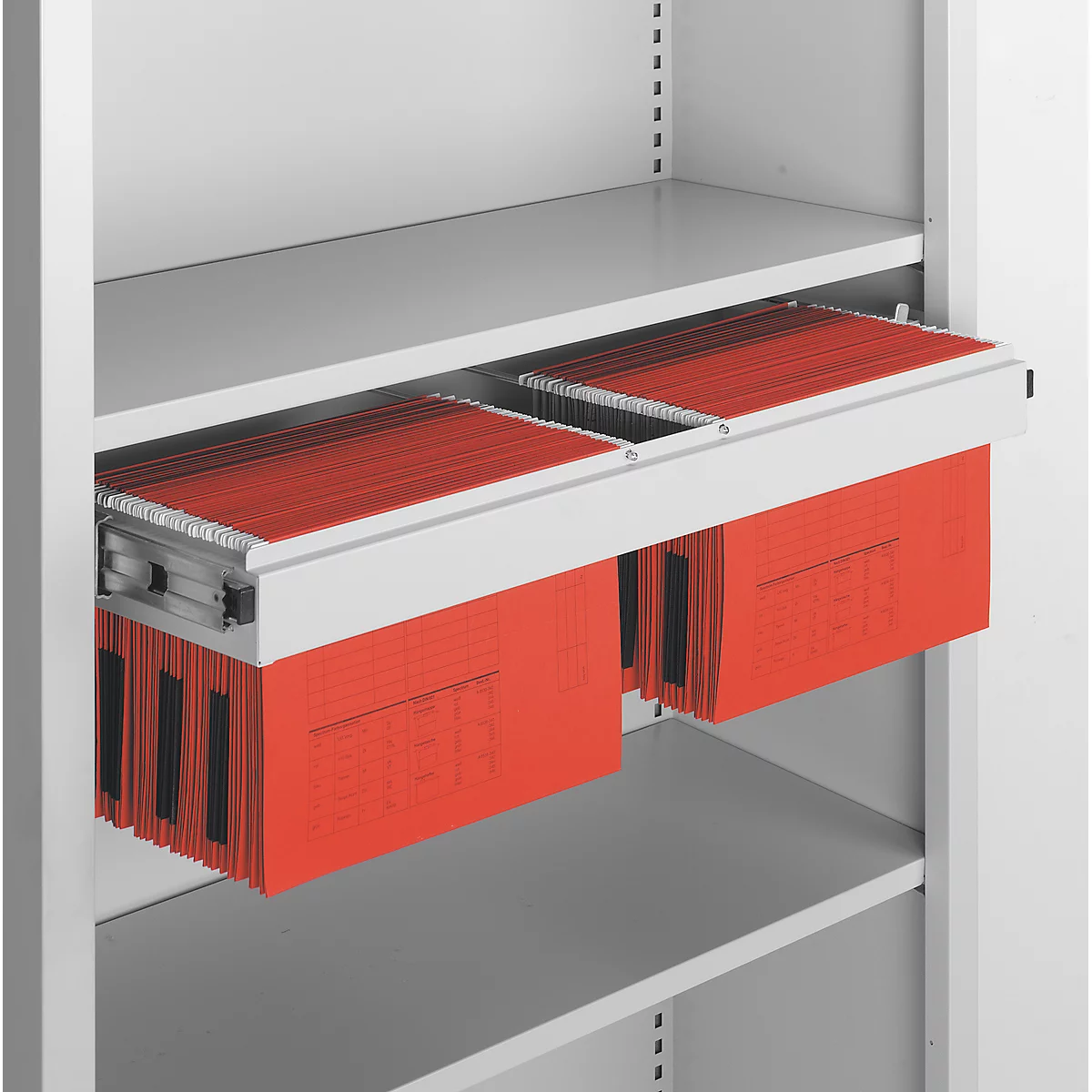 Schäfer Shop Select Teleskophängerahmen, 950 Mm Breit, Lichtgrau 1 Schäfer Shop Select Teleskophängerahmen, 950 Mm Breit, Lichtgrau